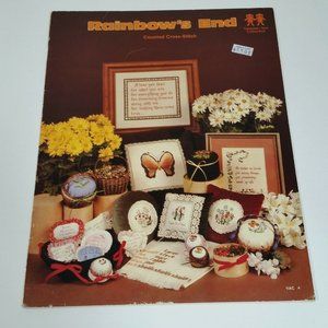 VTG The Vanessa Ann Collection Rainbow's End Cross Stitch Pattern Book